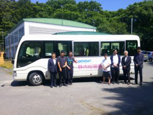静内桜風園マイクロバス
